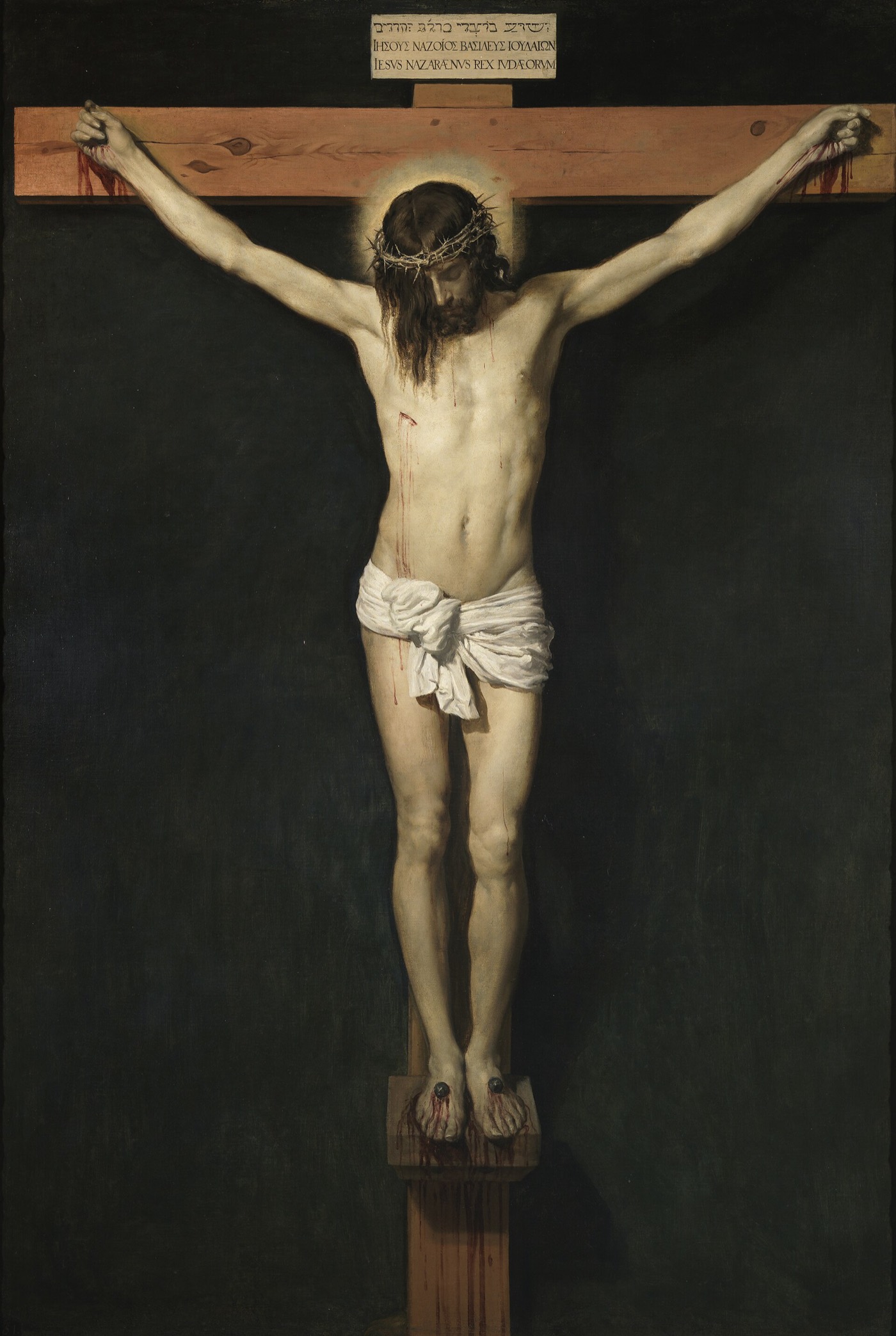 A cross of ashes traced on a forehead on Ash Wednesday, the first day of Lent